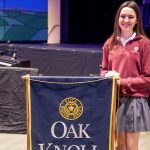 Oak Knoll School's Caroline Hall was named as a finalist in the 65th annual National Merit Scholarship Program
