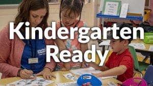 kindergarten ready button